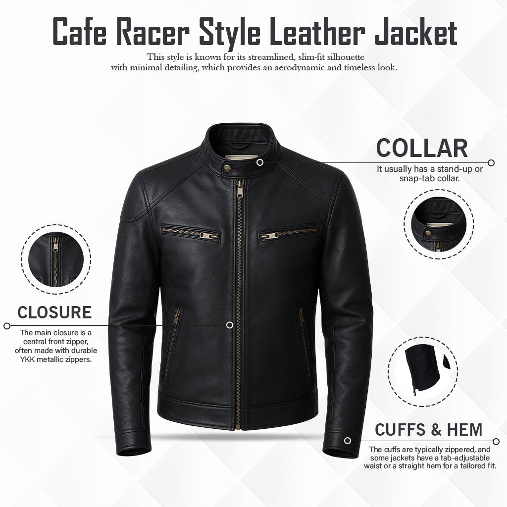 Buy Men Genuine Leather Biker Jacket – Premium Craftsmanship, Rugged Style & All-Season Comfort