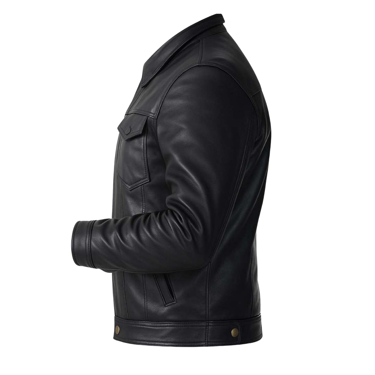 Buy Motorcycle Rider Black Leather Jacket for Men – Premium Biker Gear for Protection, Performance & Timeless Style