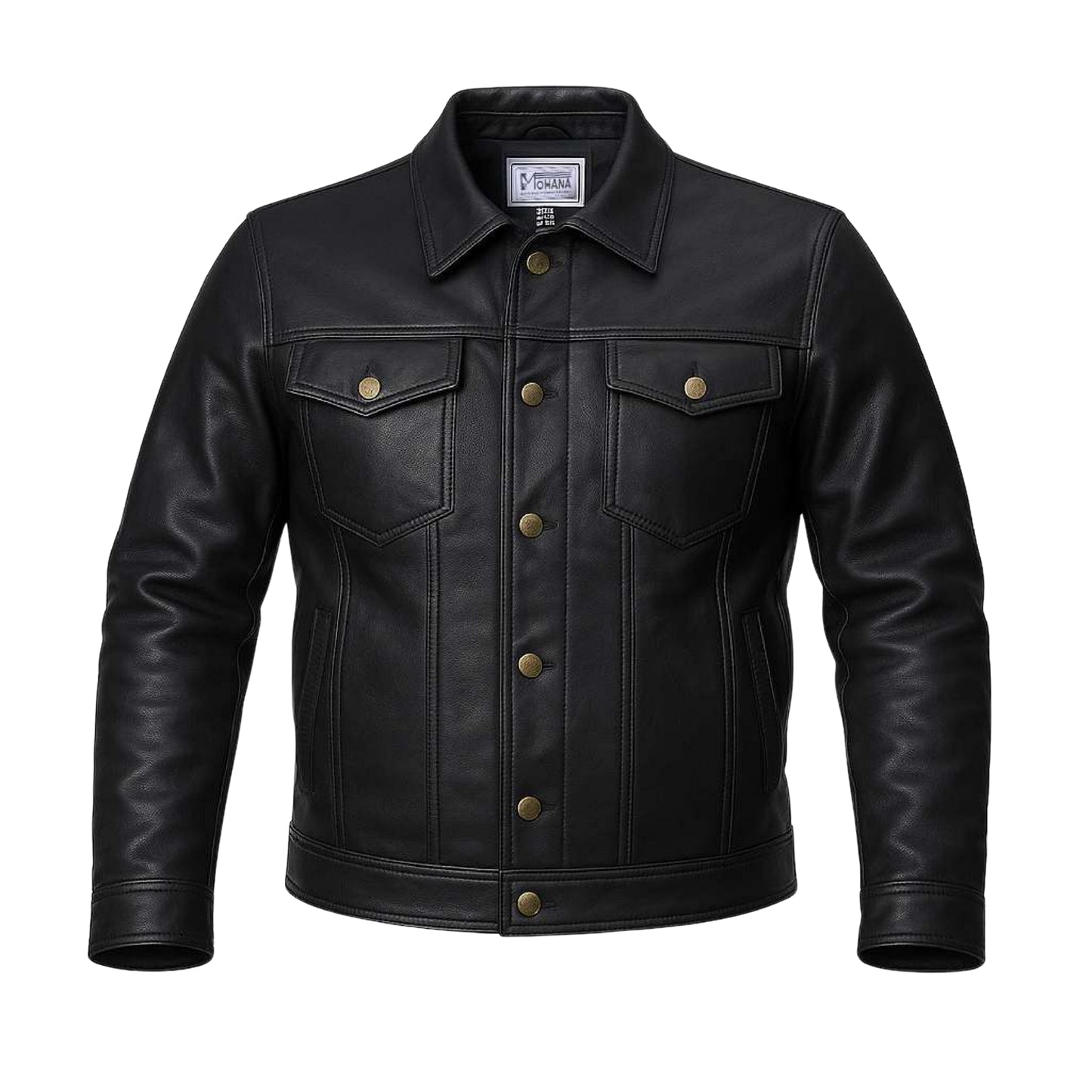 Buy Motorcycle Rider Black Leather Jacket for Men – Premium Biker Gear for Protection, Performance & Timeless Style