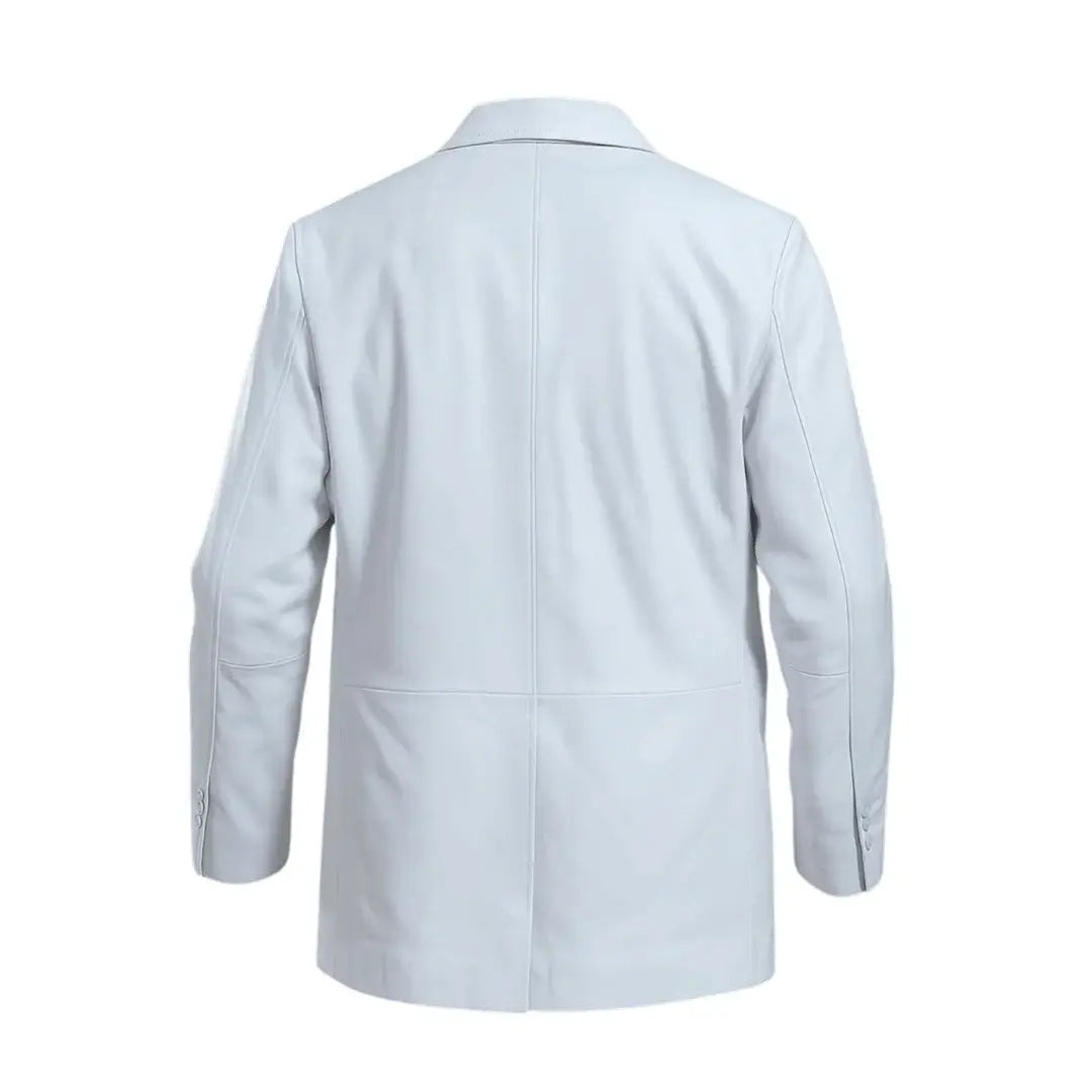Buy Women Casual Double Breasted Blazer – Slim Fit White Suit Coat