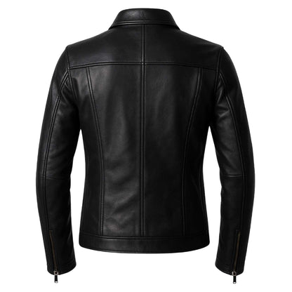 Buy Women’s Black Moto Jacket – Premium Leather, Sleek Design & Timeless Edge