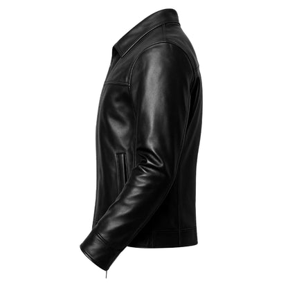 Buy Women’s Black Moto Jacket – Premium Leather, Sleek Design & Timeless Edge