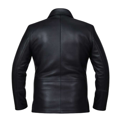 Buy Men’s Leather Black Jacket – Premium Classic Outerwear for Everyday Style & Durability